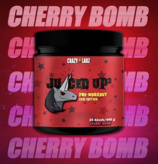 Cherry Bomb 🍒💣, jedna z nejoblíbenějších příchutí je zpět skladem! Objednávejte, než to zakážou. #cherrybomb #crazylabz...